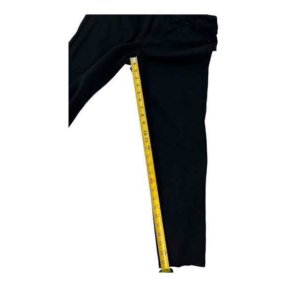 Liverpoool Pool Women's Trousers Black Super Stretch Size 14 - Picture 9 of 9